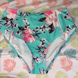 Flower high waisted bottoms